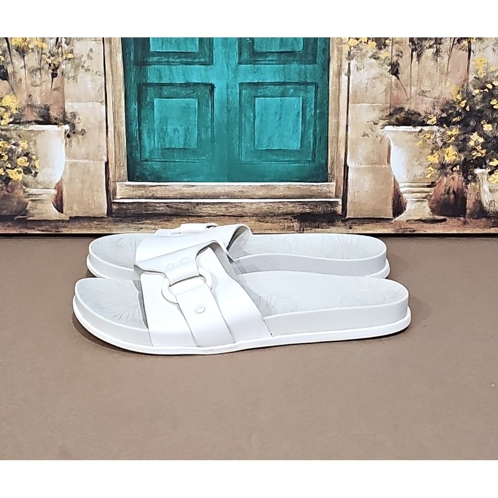 Reef Women's Cushion Soho Cruz Slide Sandal Whisper White 9
